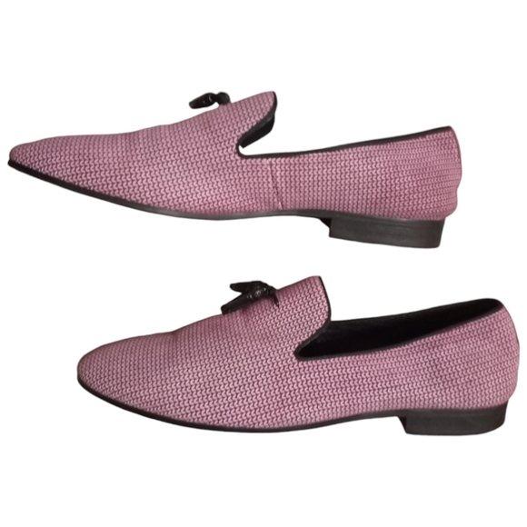 Asher Green Genuine Men's Leather Wine Loafer Size 12 - Picture 12 of 14